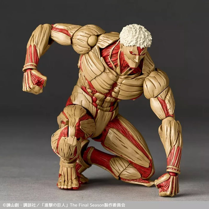 Kaiyodo Revoltech Amazing Yamaguchi Attack on Titan Armored Titan Action Figure