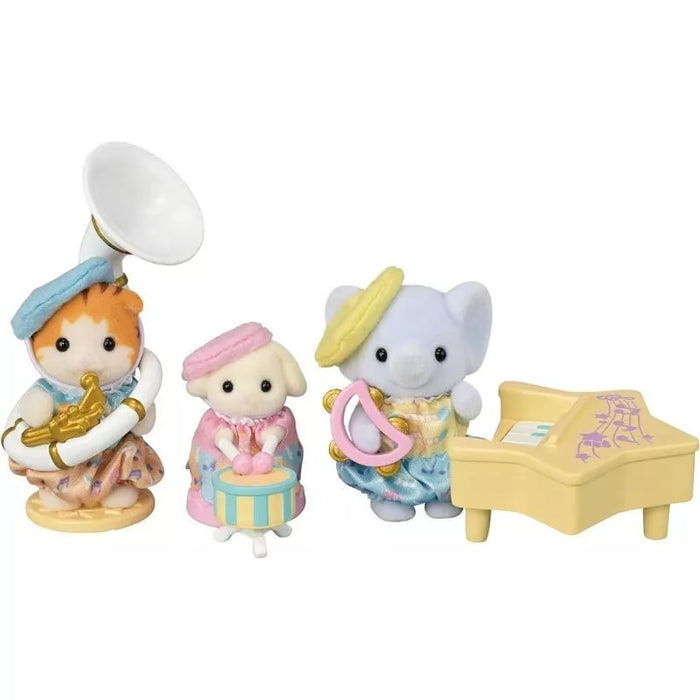 Sylvanian Families Music Band Nursery Babies Set S-78 Doll JAPAN OFFICIAL