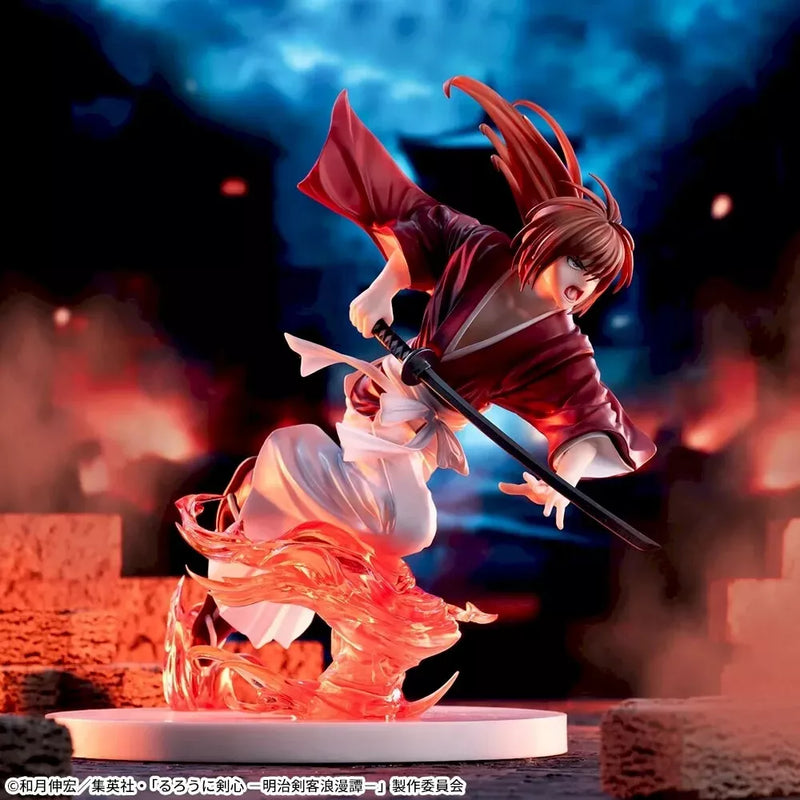 Luminasta Rurouni Kenshin Meiji Espadachim História Romântica Kenshin Himura Figura