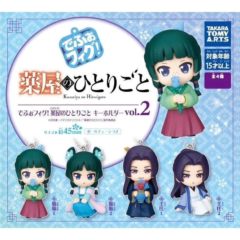 DefoFig! The Apothecary Diaries Keychain Vol.2 Complete Set Capsule Toy JAPAN