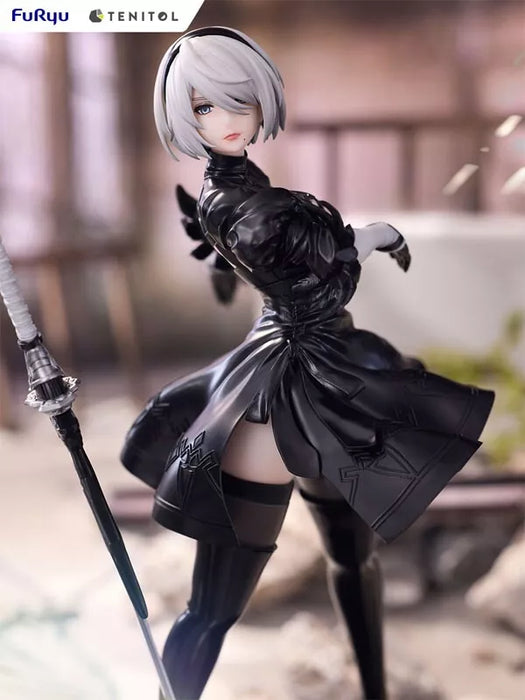 Furyu Tenitol Nier: Autómata Ver1.1A 2B Yorha No.2 Tipo B Figura Japón Oficial