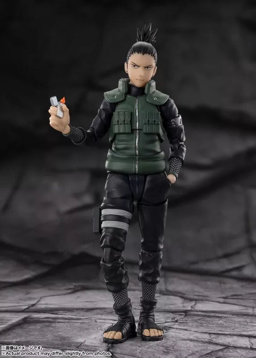 BANDAI S.H.Figuarts NARUTO Shippuden Shikamaru Nara Action Figure JAPAN OFFICIAL