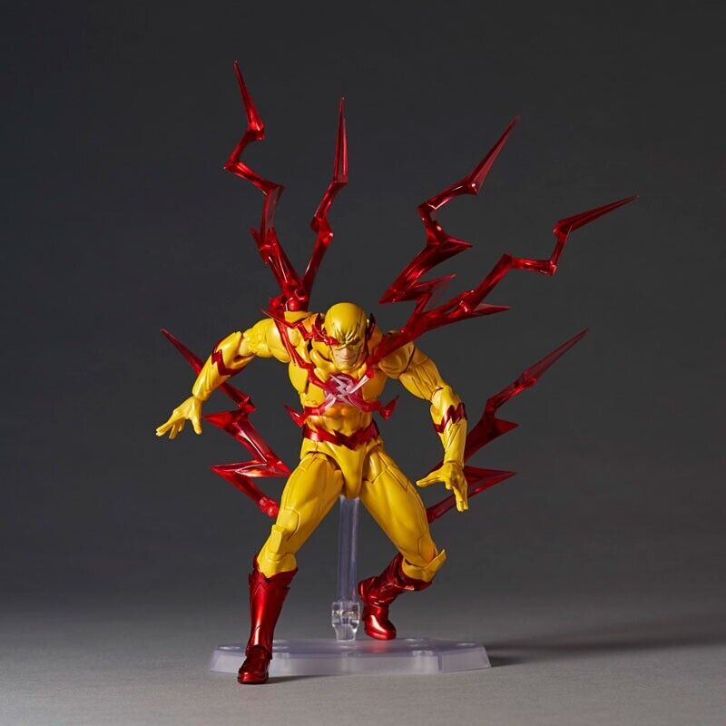 Kaiyodo Revoltech Amazing Yamaguchi Reverse-Flash Action Figure JAPAN OFFICIAL