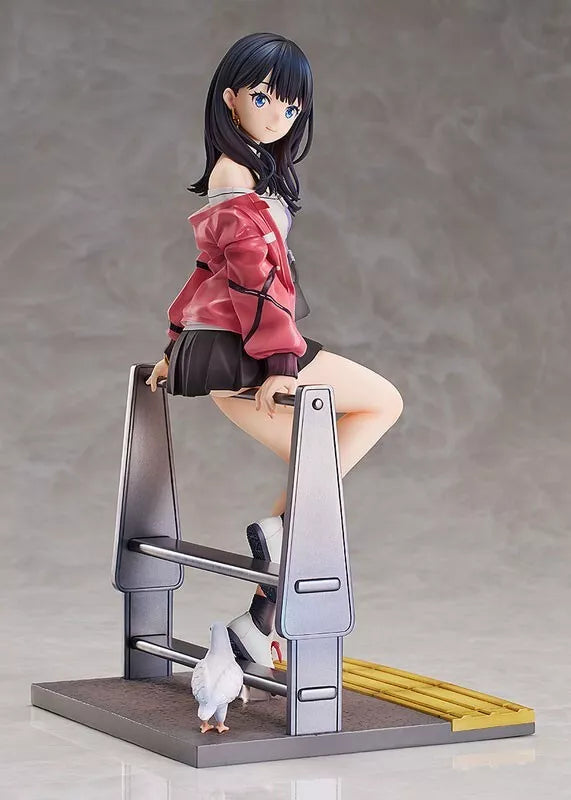 Gridman Dynazenon x Azur Lane Rikka Takarada Blue Sky Station 1/7 Figura Japão
