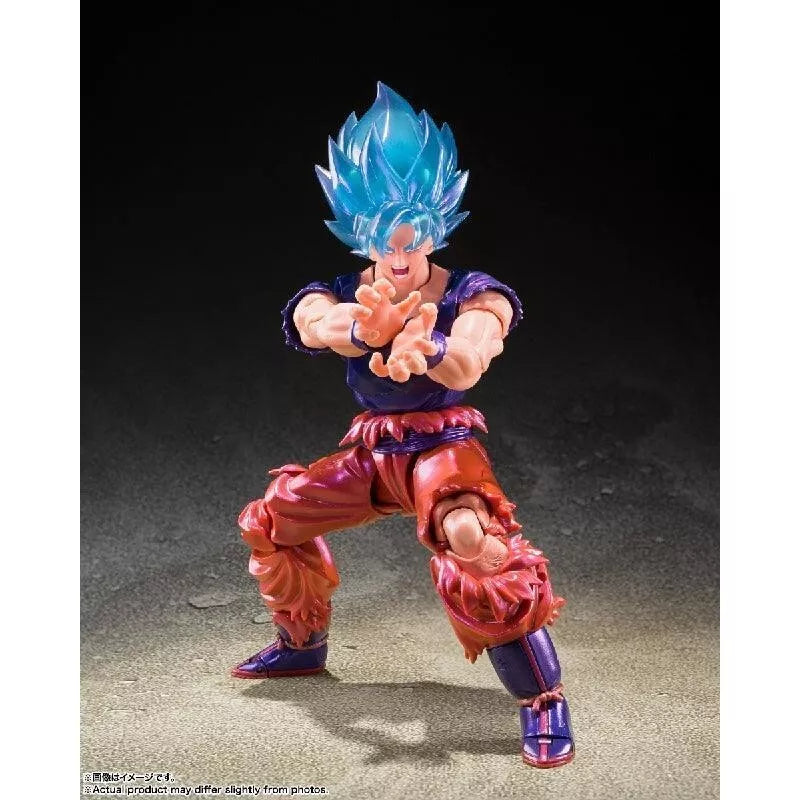 S.H.FIGUARts Super Saiyan God Super Saiyan Son Goku Kaiken Ação Figura Japão