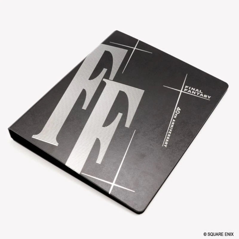 Final Fantasy 40th Anniversary 9-pocket Card Binder JAPAN OFFICIAL