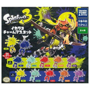 Splatoon 3 Squid & Octopus Charm Mascot Complete Set Capsule Toy JAPAN OFFICIAL