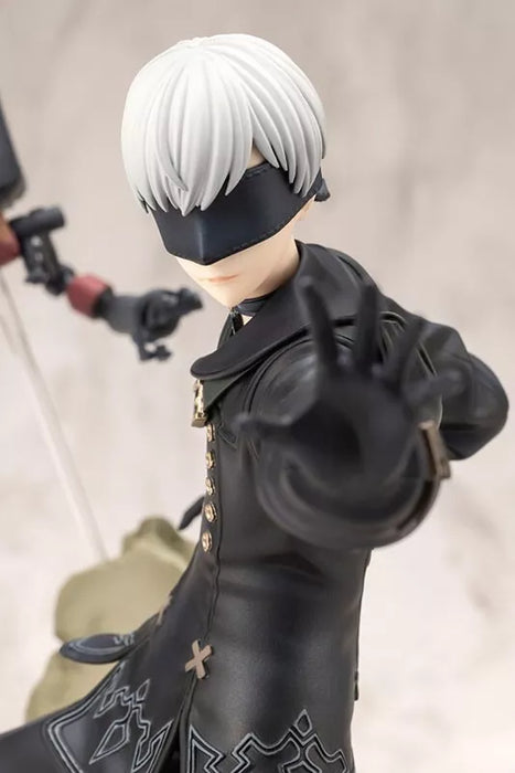 Kotobukiya Artfx J Nier: Automata Ver1.1A 9S 1/8 Figura Giappone Funzionario