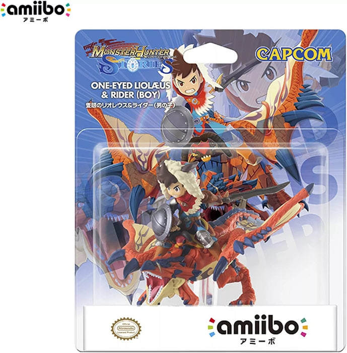 Nintendo Amiibo Monster Hunter Stories Rathalos e Rider Boy Japan