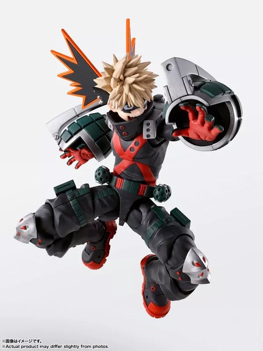 BANDAI S.H.FIGUARts My Hero Academia Katsuki Bakugo Ação Figura Japão Oficial