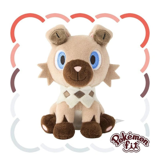Pokemon Center Original Pokemon Fit 744 Rockruff Plush Doll JAPAN OFFICIAL