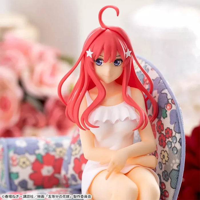 SEGA O Quintessential Quintuplets Itsuki Nakano Premium Chokonose Figura Japão