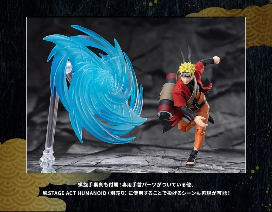 BANDAI S.H.Figuarts Naruto Uzumaki Sage Mode Action Figure JAPAN OFFICIAL