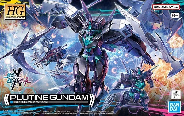 BANDAI HG Gundam Build Metaverse Plutine Gundam 1/144 Model Kit JAPAN OFFICIAL