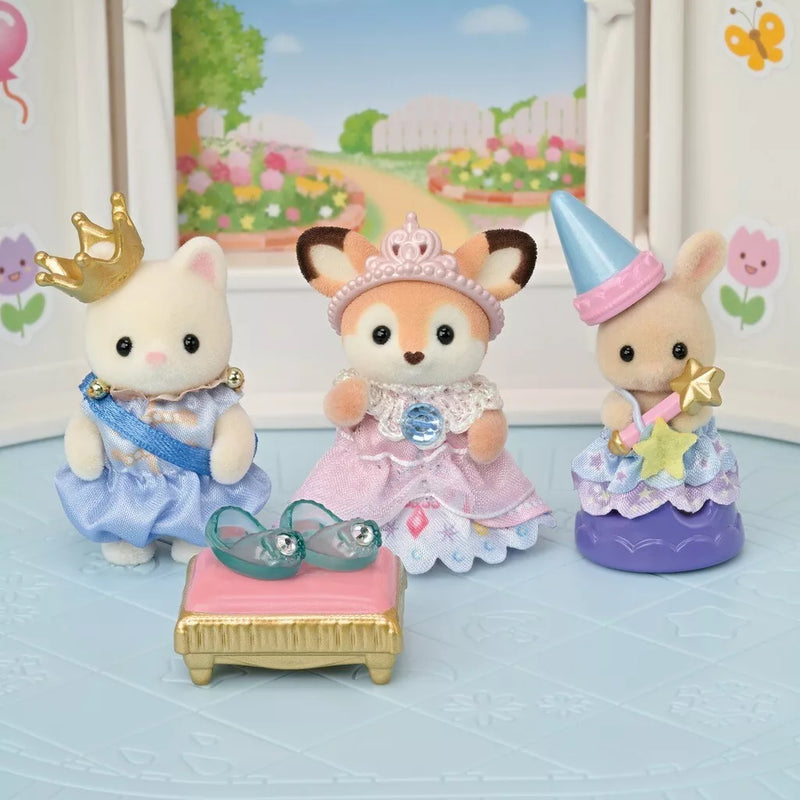 Familias Sylvanian Presentación preescolar Princesa y zapatos de vidrio S-77 Japón