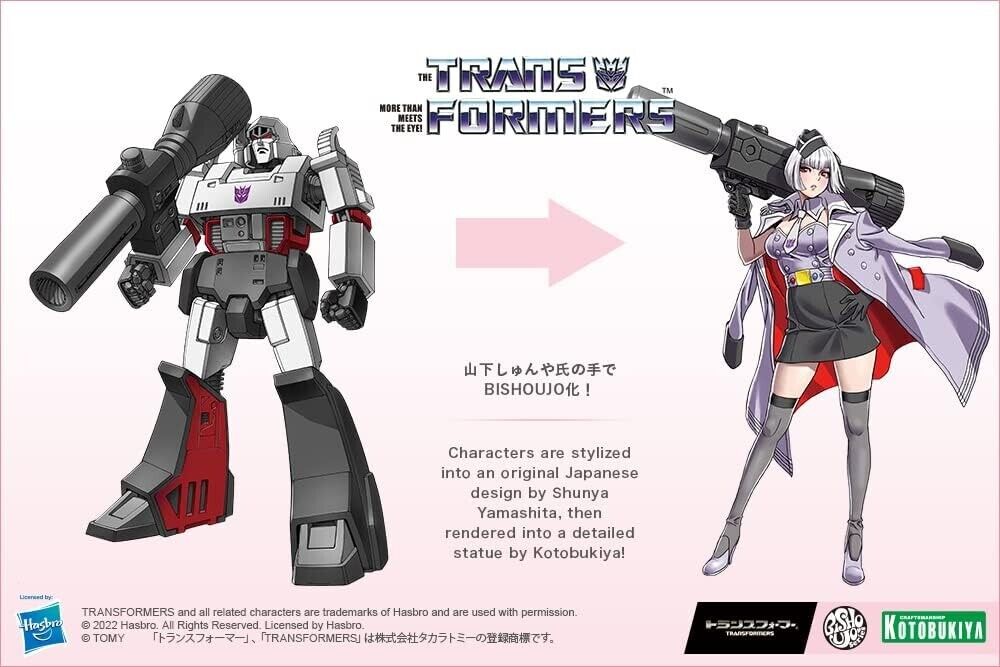 Kotobukiya Bishoujo Transformers Megatron 1/7 Figure Japon Officiel