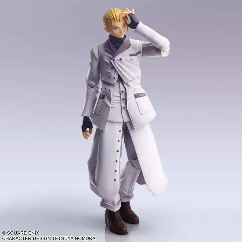 Square Enix Final Fantasy VII traz artes Rufus Shinra Action Figure JAPÃO