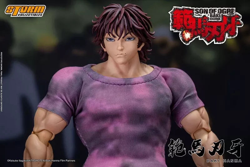 Baki Hanma Baki Hanma Ação Figura Japão Oficial