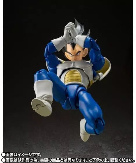 BANDAI S.H.Figuarts Dragon Ball Z Vegeta 24000 Combat Power Action Figure JAPAN