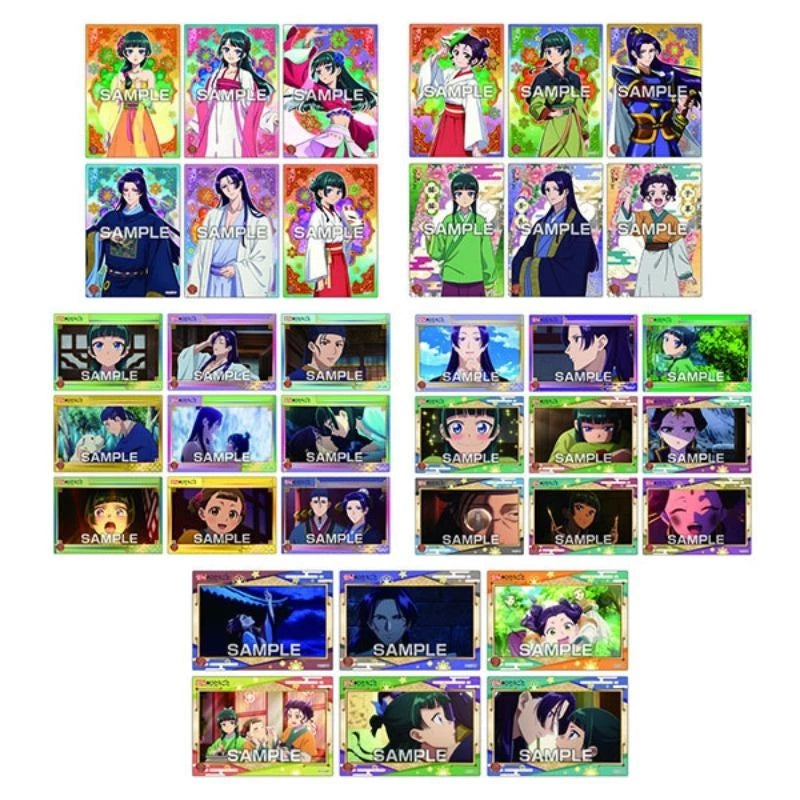 The Apothecary Diaries Clear Card Collection Gum 3 18Pack Box TCG Candy Toy