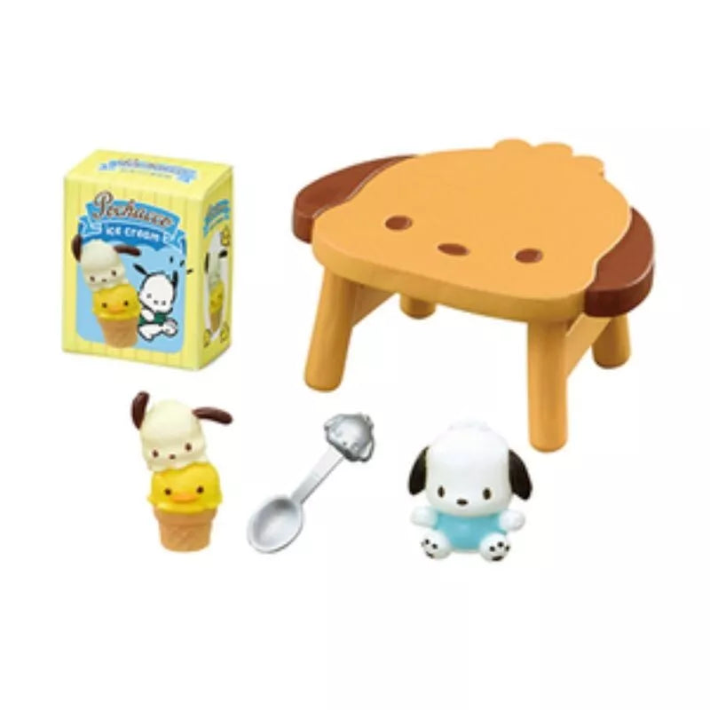 Rementement des personnages de Sanrio POCHACCO's House Full Set de 8 figures Japon officiel