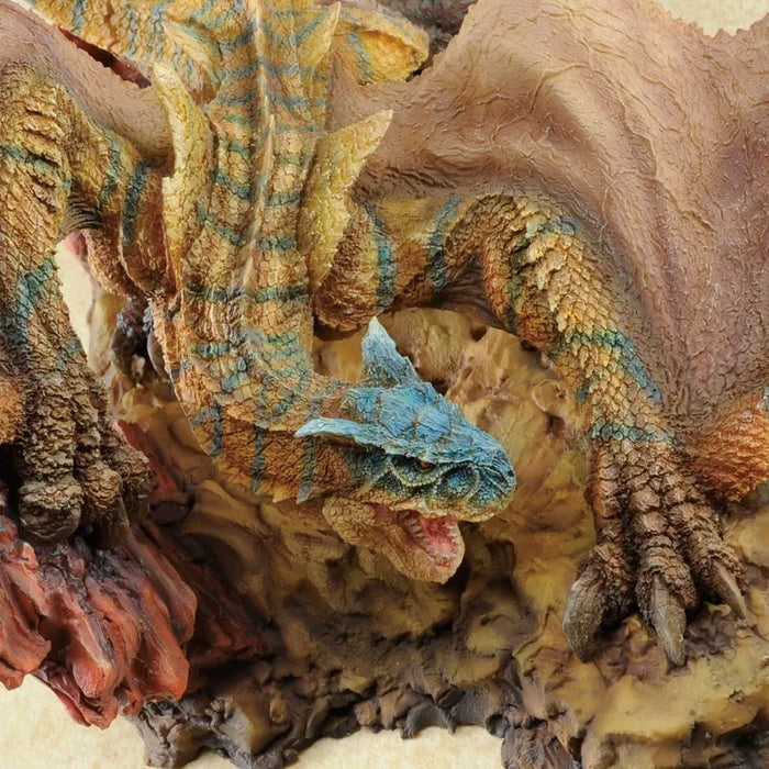 Modelo do criador de figuras da Capcom Roaring Wyvern Tigrex Figura Japão