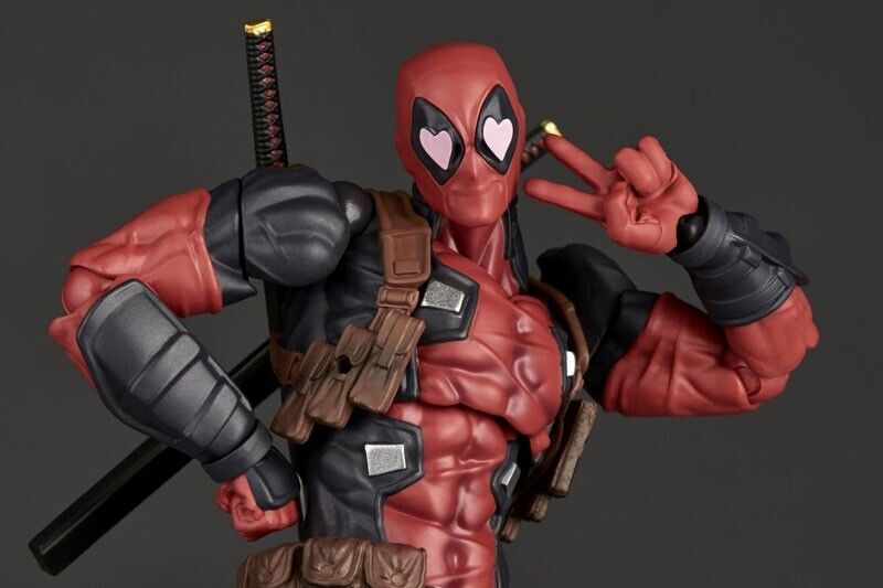 Kaiyodo Revoltech Amazing Yamaguchi Deadpool Ver.2.5 Action Figure JAPAN