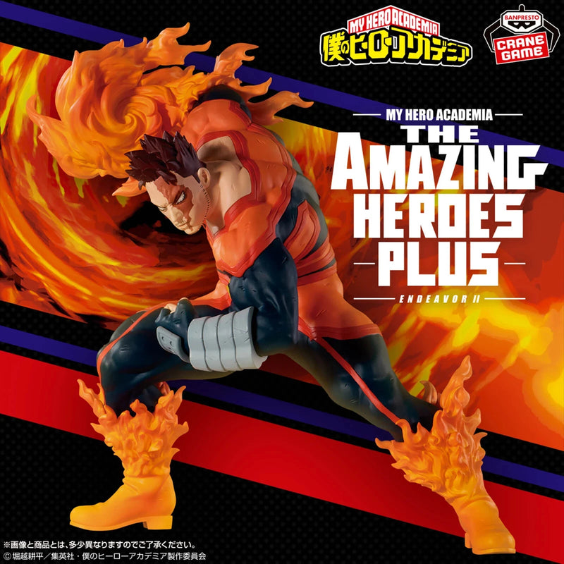 Banpresto The Amazing Heroes Plus My Hero Academia Endeavor ll Figur JAPAN