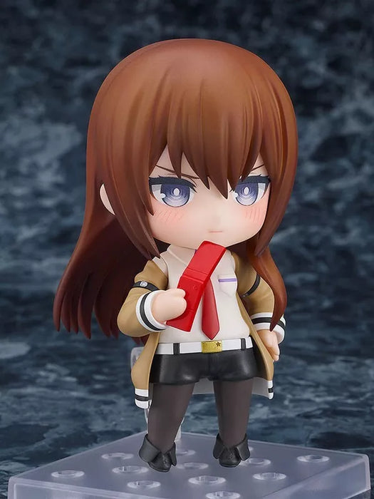 Nendoroid Steins; Gate Kurisu Makise 2.0 Ação Figura Oficial do Japão