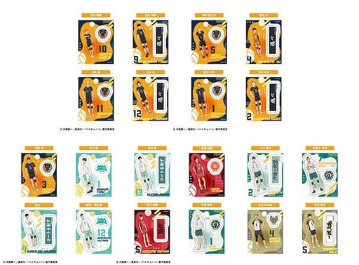 Haikyuu!! 2 Set Clear Sticker Gum 20Pack Box Candy Toy JAPAN OFFICIAL