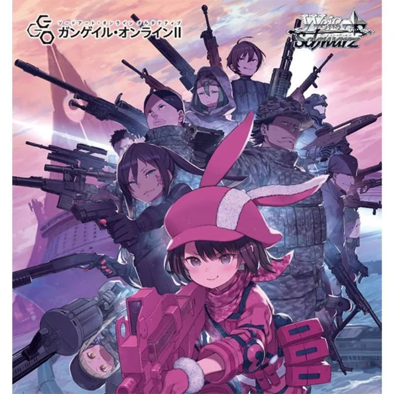 Weiss Schwarz Sword Art Online Alternative Gun Gale Online II Booster — ToysOneJapan