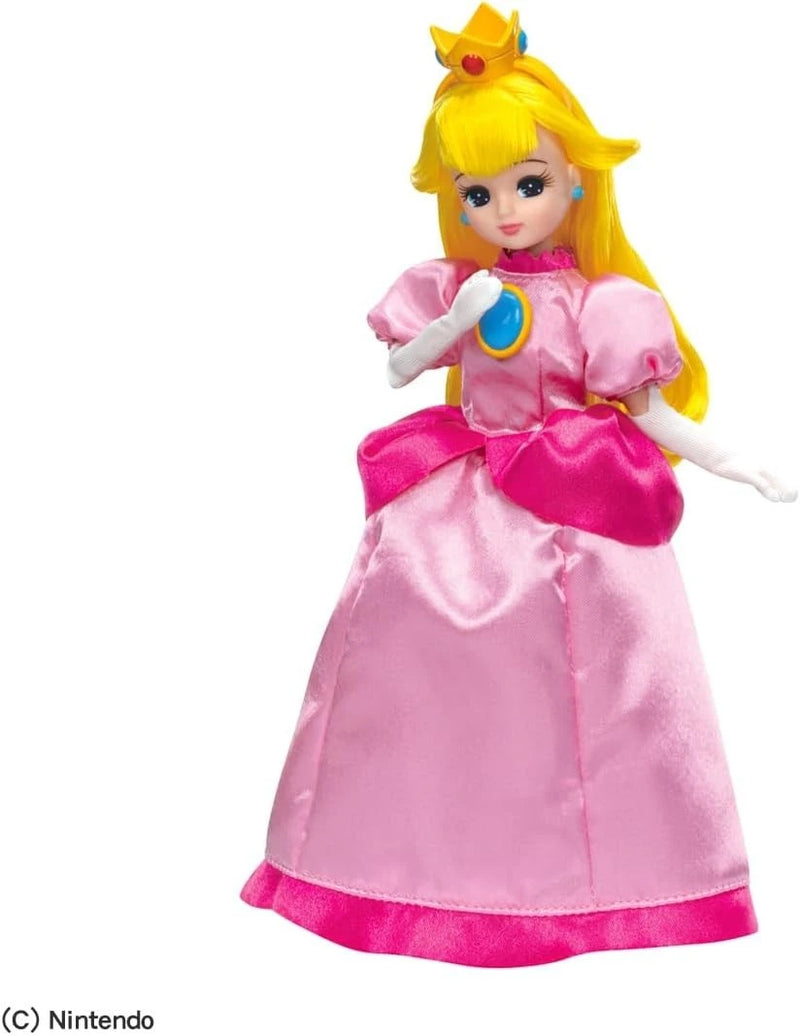 Takara Tomy Licca Chan Super Mario Princess Peach Style Doll JAPAN OFFICIAL