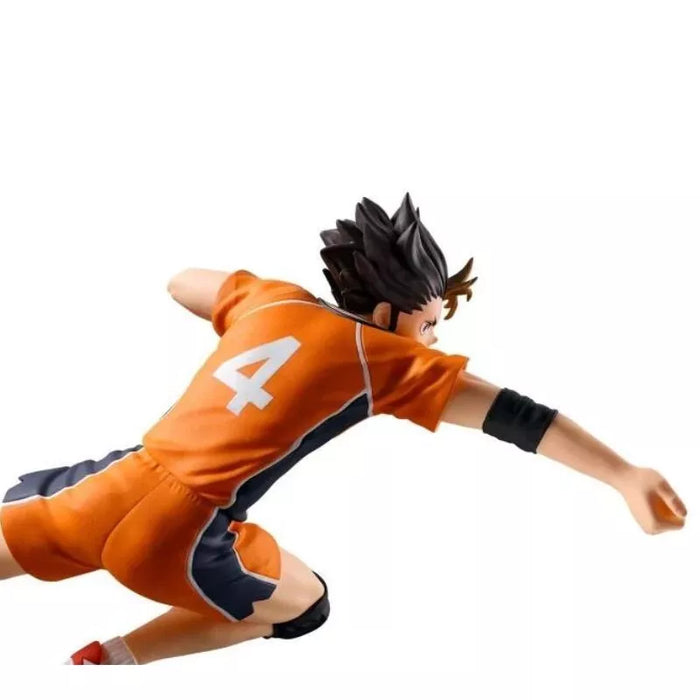 Banpresto haikyu !! Posando Figura Yu Nishinoya Japão OFFICIAL