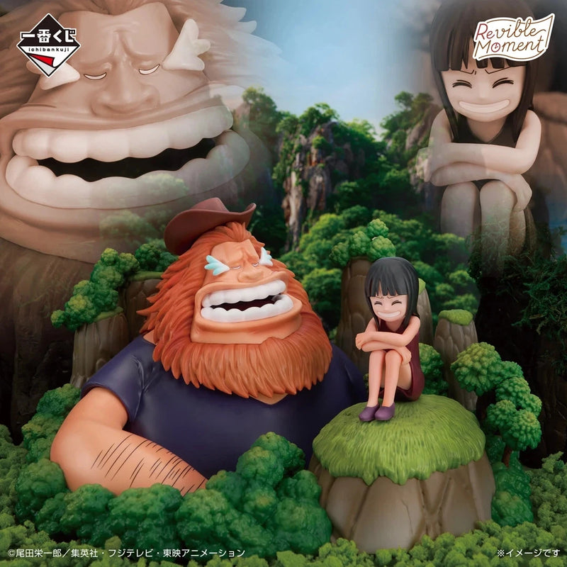 Ichiban Kuji One Piece Dramatic Memories Revible Moment Saul & Robin C Figure
