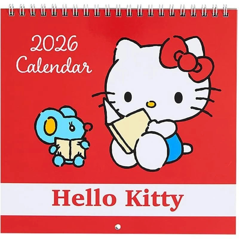 Sanrio Hello Kitty Wall Calendar M Size 2026 JAPAN OFFICIAL