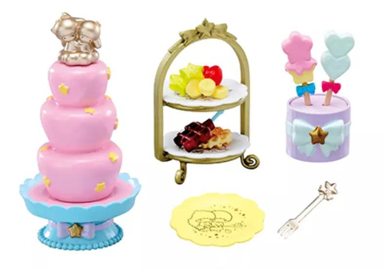 Re-Ment Sanrio Little Twin Stars Twinkle Party Full Set 6 BOX Figure JAPAN