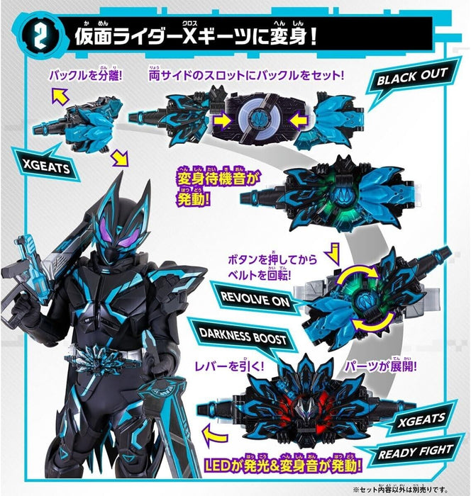 Bandai Kamen Rider Geats Dx X geats Raccolta Fibbia Giappone ufficiale