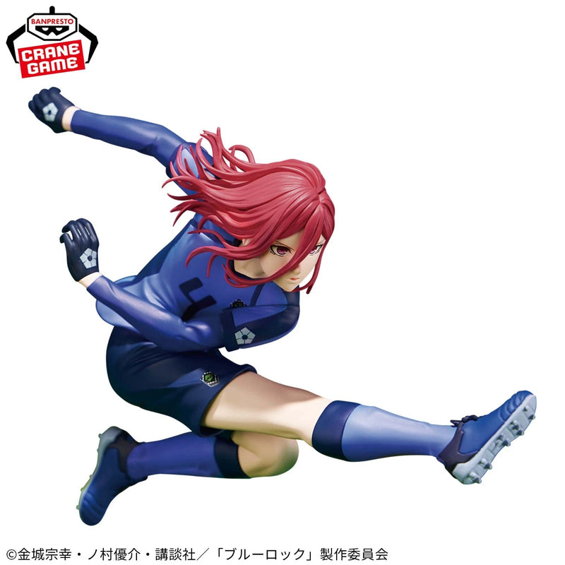 Banpresto Blue Lock Blue Prison 11 Masters Hyoma Chigiri Figure JAPON OFFICIEL