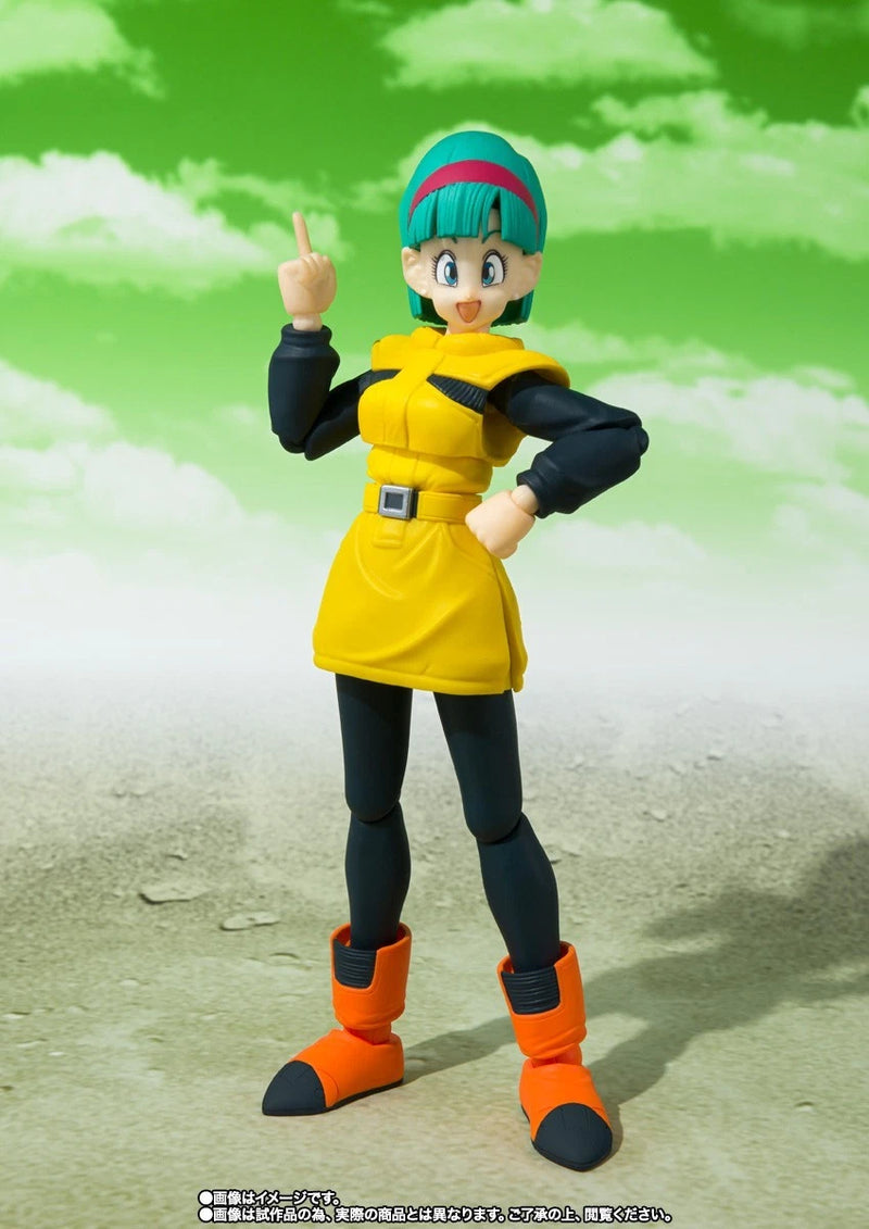 BANDAI S.H.Figuarts Dragon Ball Z Bulma Journey to Planet Namek Action Figure