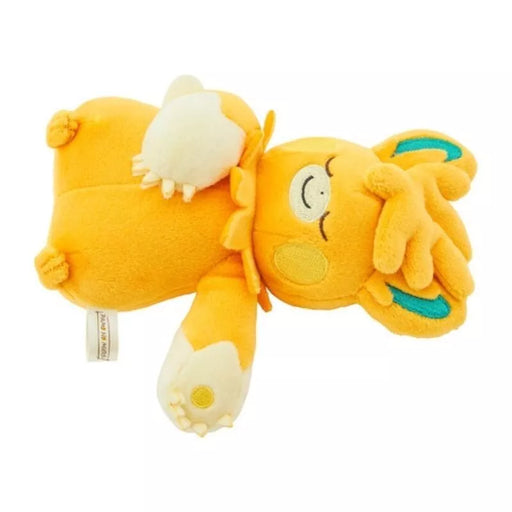 Pokemon Center Original PAMO NO MURE Pawmot Sleeping Motchiri Tenori Plush Doll