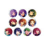 Ensemble Stars!! Collection Tin Badge Idol Side 10Pack Box JAPAN OFFICIAL