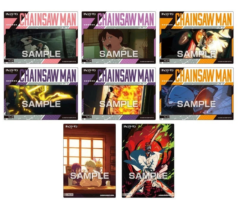 Chainsaw Man Reze Arc Clear Card Collection Gum Regular 16Pack Box TCG Candy Toy