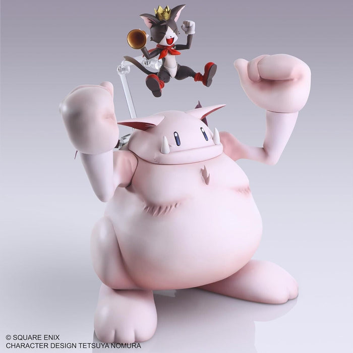 Square Enix Final Fantasy VII Bring Arts Cait Sith & Fat Moogle Action Figure