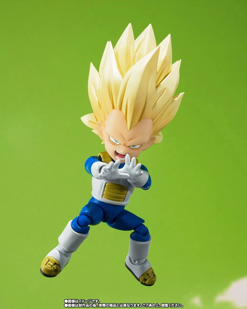 BANDAI S.H.Figuarts Dragon Ball DAIMA SS3 Vegeta Mini DAIMA Action Figure JAPAN