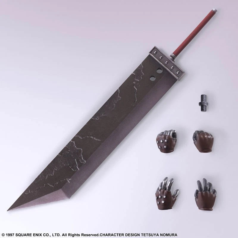 Square Enix Final Fantasy VII Bring Arts Cloud Strife Action Figure JAPAN