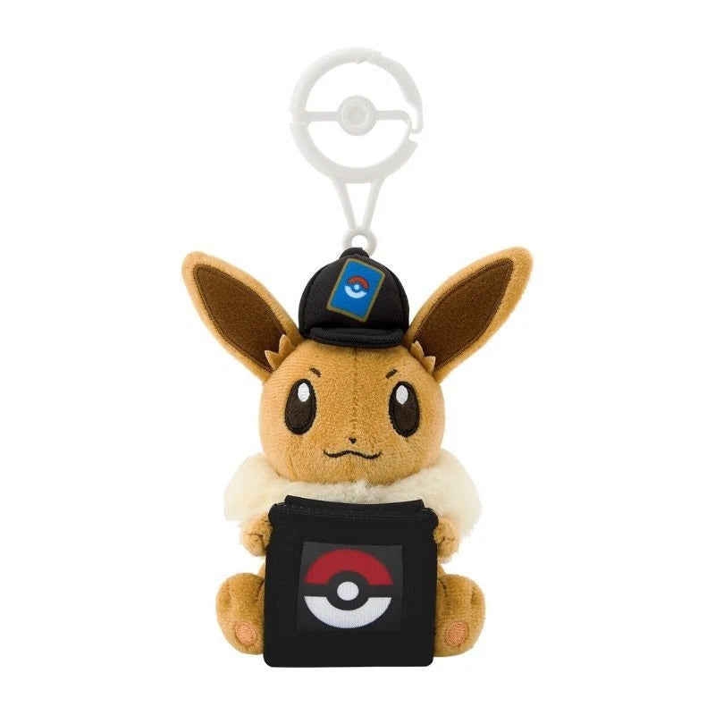 Pokemon Center Original Plush Keychain Coin Holder Eevee JAPAN OFFICIAL