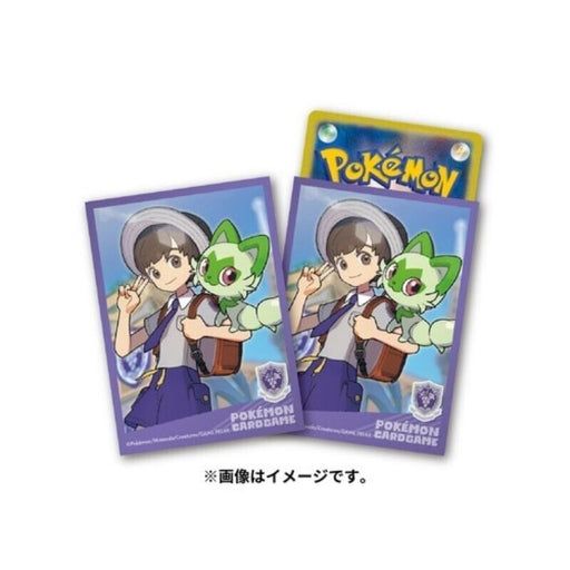Pokemon Card Sleeves Pokemon Trainer Florian & Sprigatito JAPAN OFFICIAL