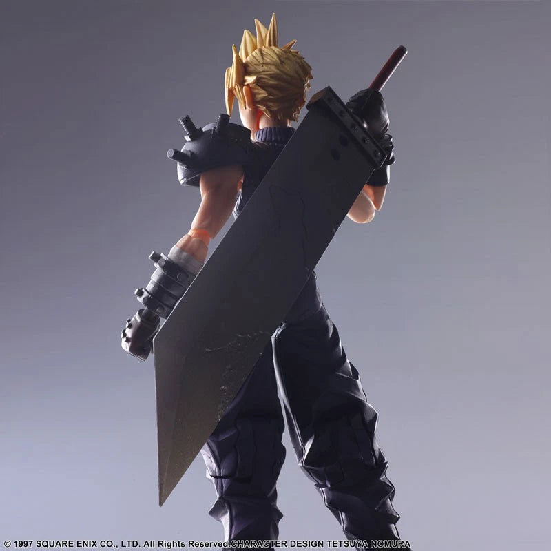 Square Enix Final Fantasy VII Bring Arts Cloud Strife Action Figure JAPAN