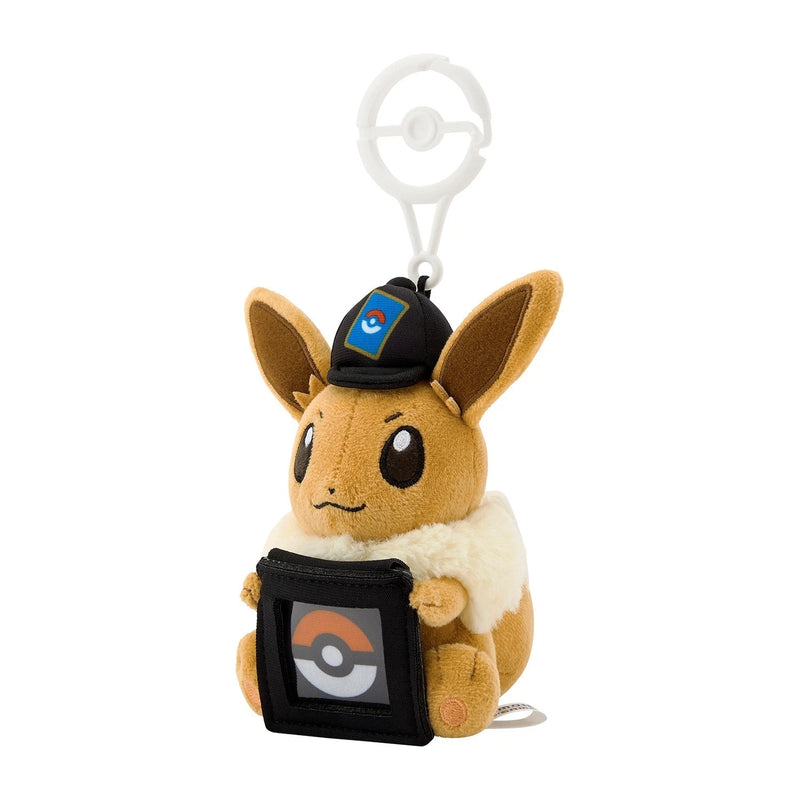 Pokémon Center Chaveiro de pelúcia original porta-moedas Eevee JAPÃO OFICIAL