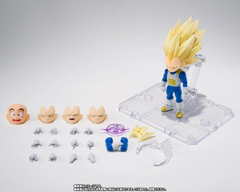 BANDAI S.H.Figuarts Dragon Ball DAIMA SS3 Vegeta Mini DAIMA Action Figure JAPAN